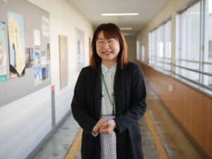ICT教育サポーターである松本智子さん